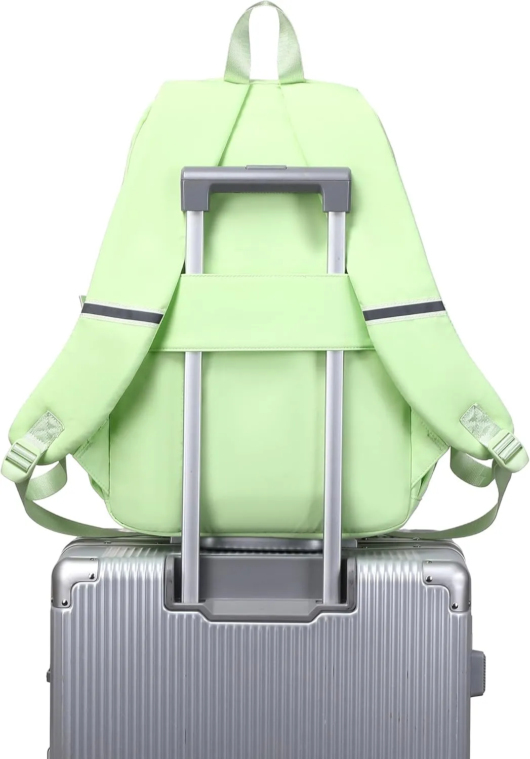abshoo Big Student Laptop Backpack For College Women Middle High School Teen Girls Bookbag Travel Daypack (Greenyellow)