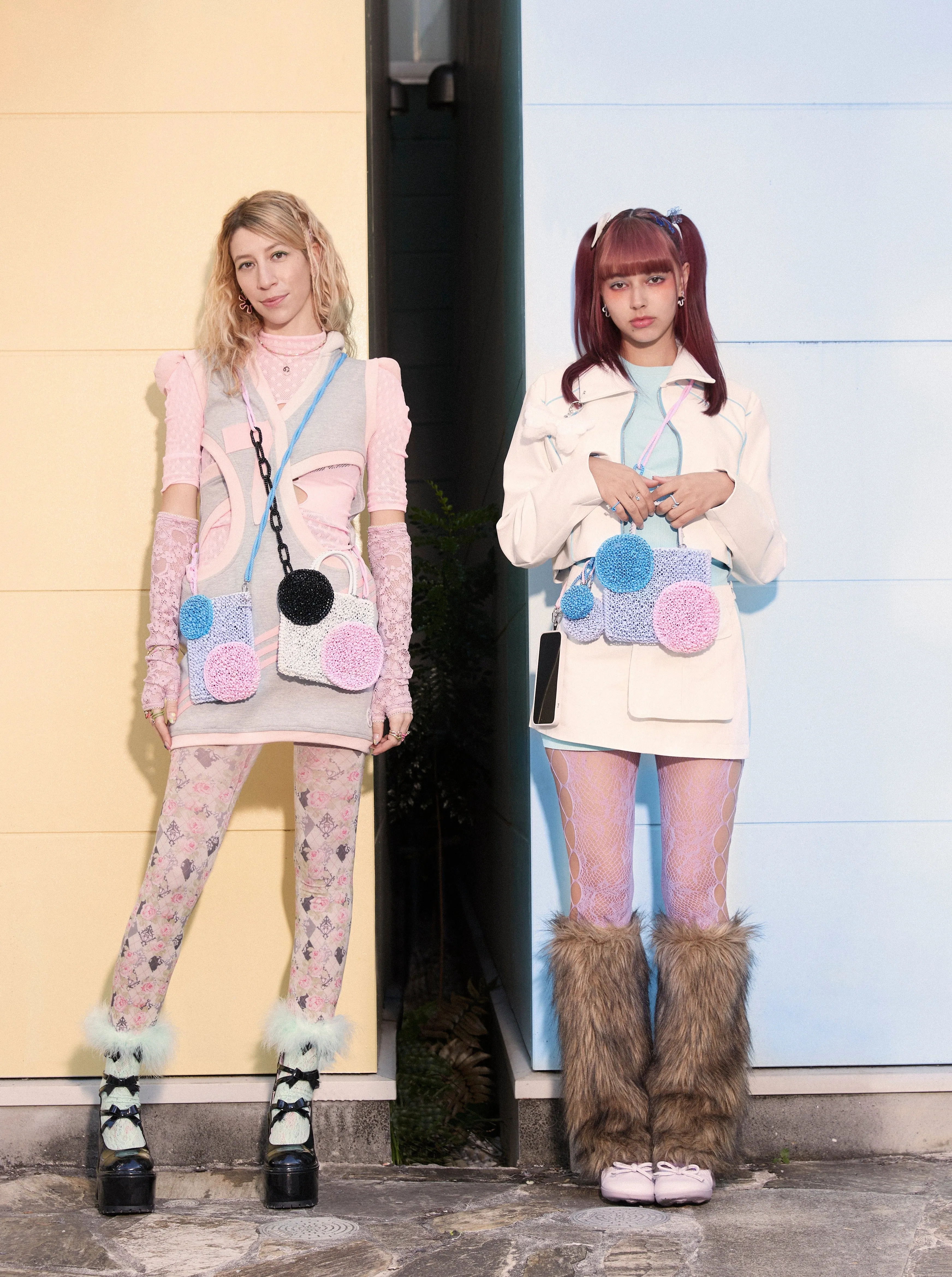 ANTEPRIMA X BEA BONGIASCA - CROSSBODY BAG IN PASTELS