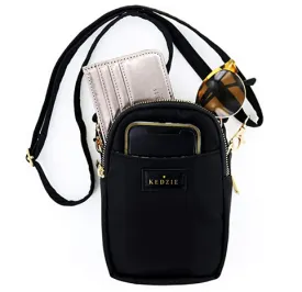 Black Kedzie Crosstown Crossbody Bag