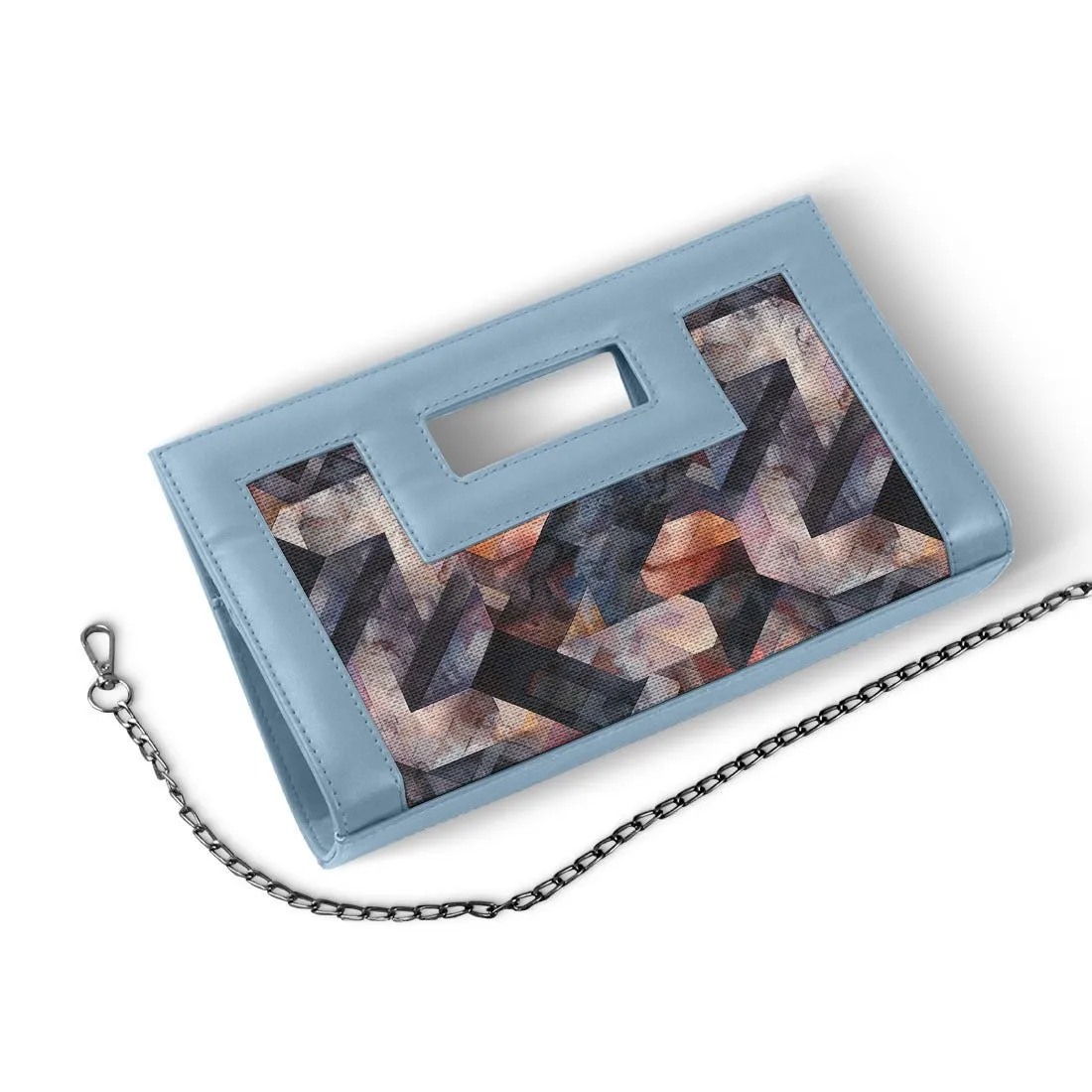 Blue City Sleek Clutch Rectangles