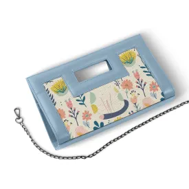 Blue City Sleek Clutch Spring Floral