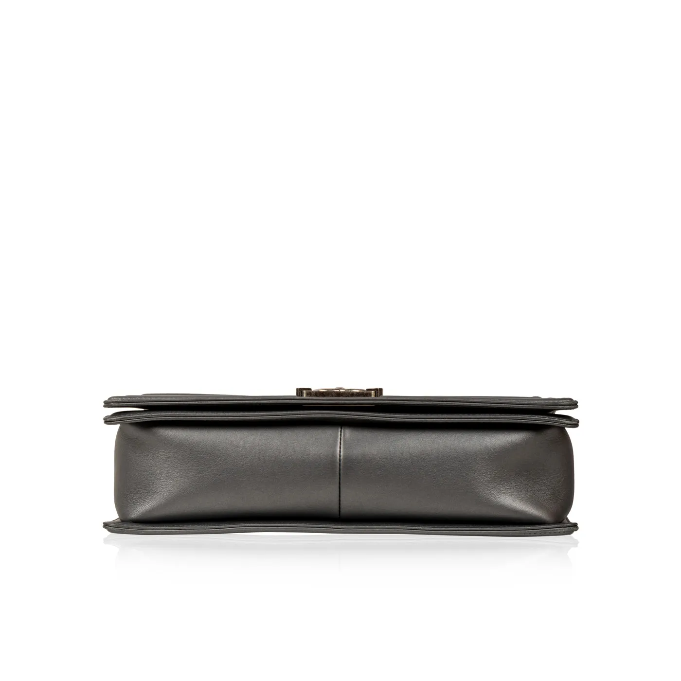 Boy Bag - Large Metallic - Grey