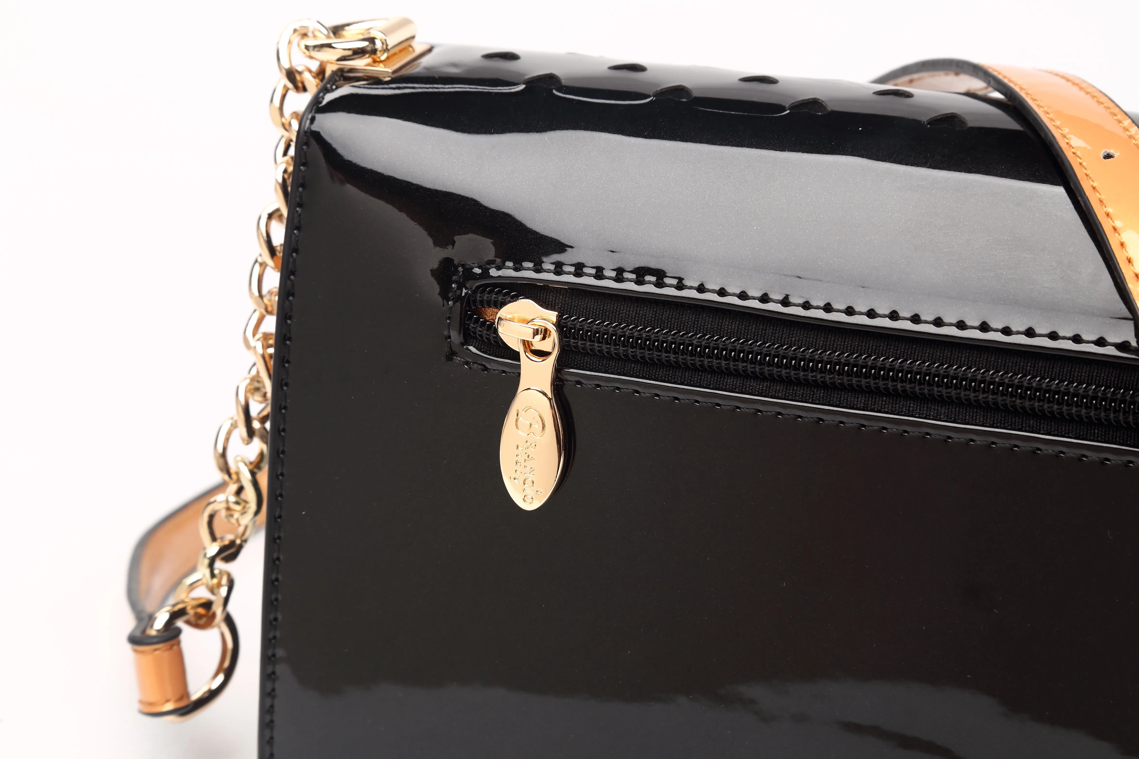 Brangio Glossy Crossbody Bag