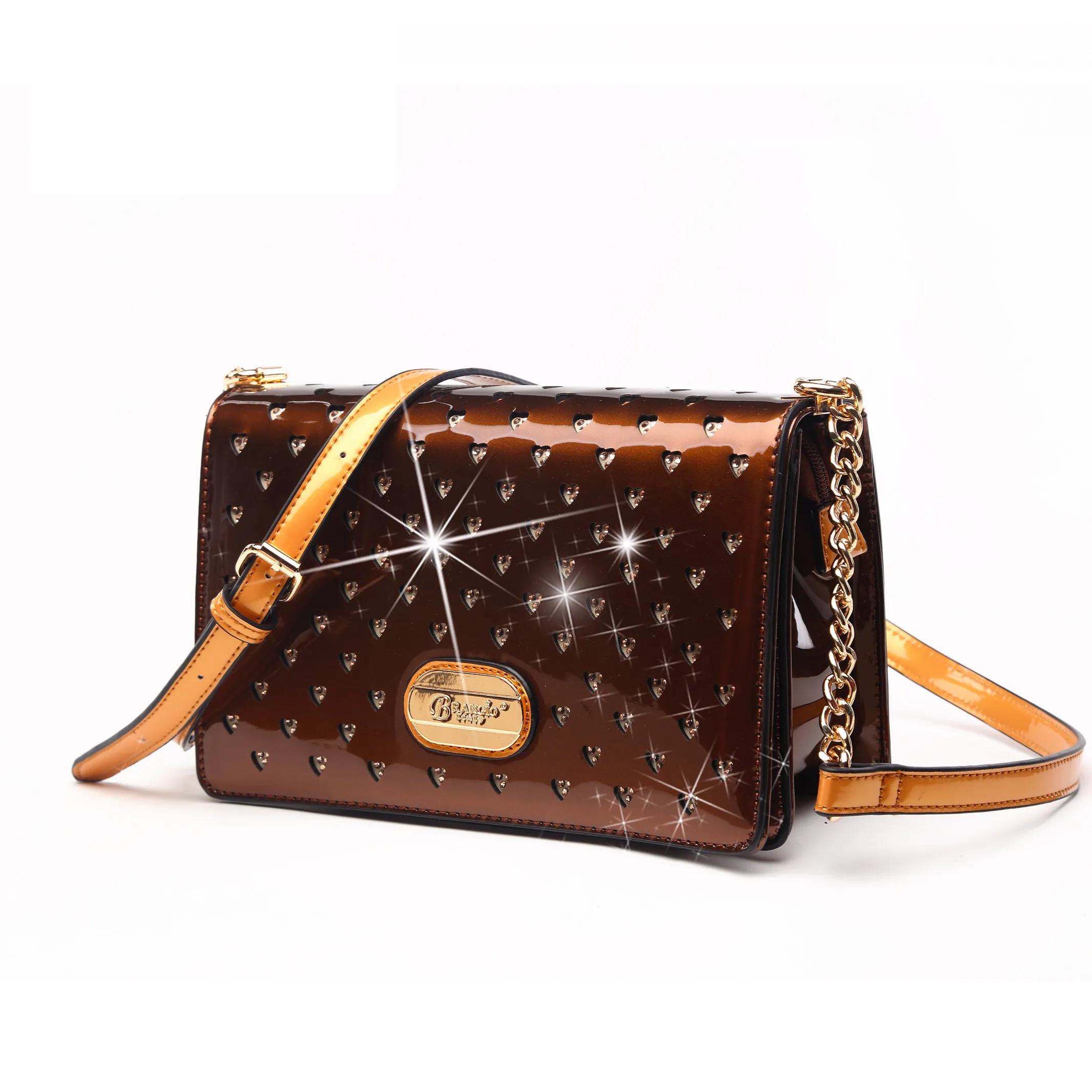Brangio Glossy Crossbody Bag