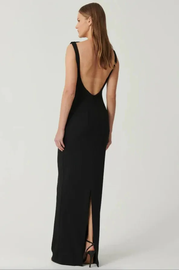 Brit & Boho™️ I Verona Gown - Black Dress