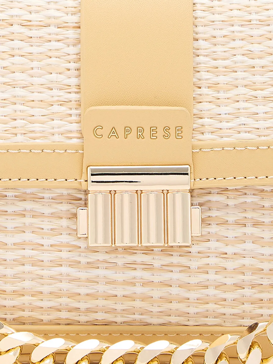 Caprese Georgia Sling Small Light Yellow