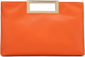 CHARMING TAILOR Fashion PU Leather Handbag Stylish Women Convertible Clutch Purse