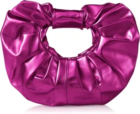 Clutch Purse for Women - Evening Clutch PU Leather Pleated Bag Designer Handbag for Party Prom Wedding