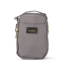 Gray Kedzie Crosstown Crossbody Bag