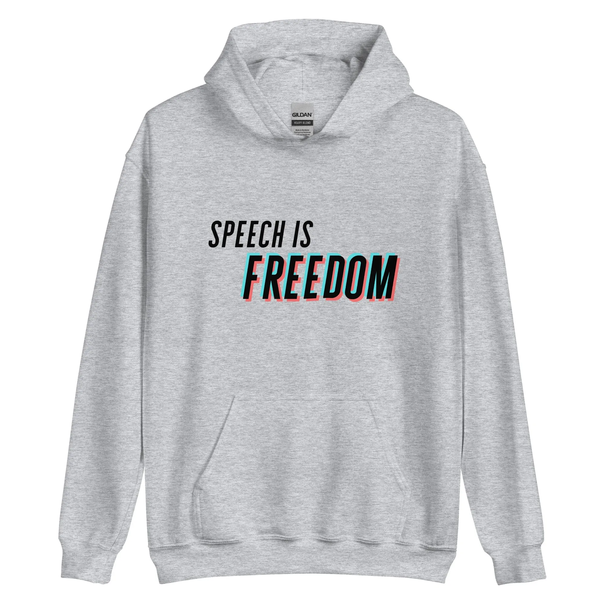 Hands Off My TikTok - Speech Is Freedom Unisex Hoodie