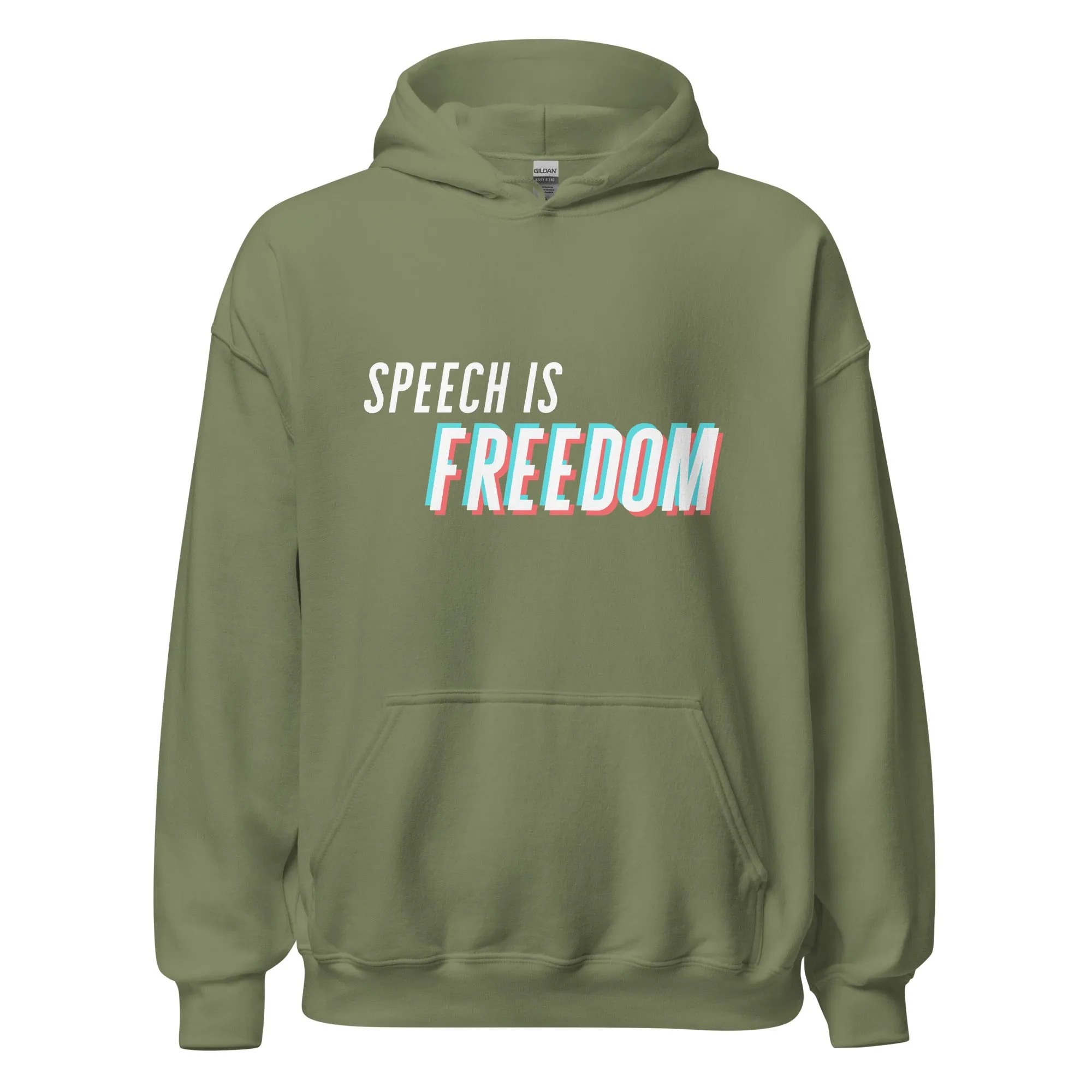 Hands Off My TikTok - Speech Is Freedom Unisex Hoodie