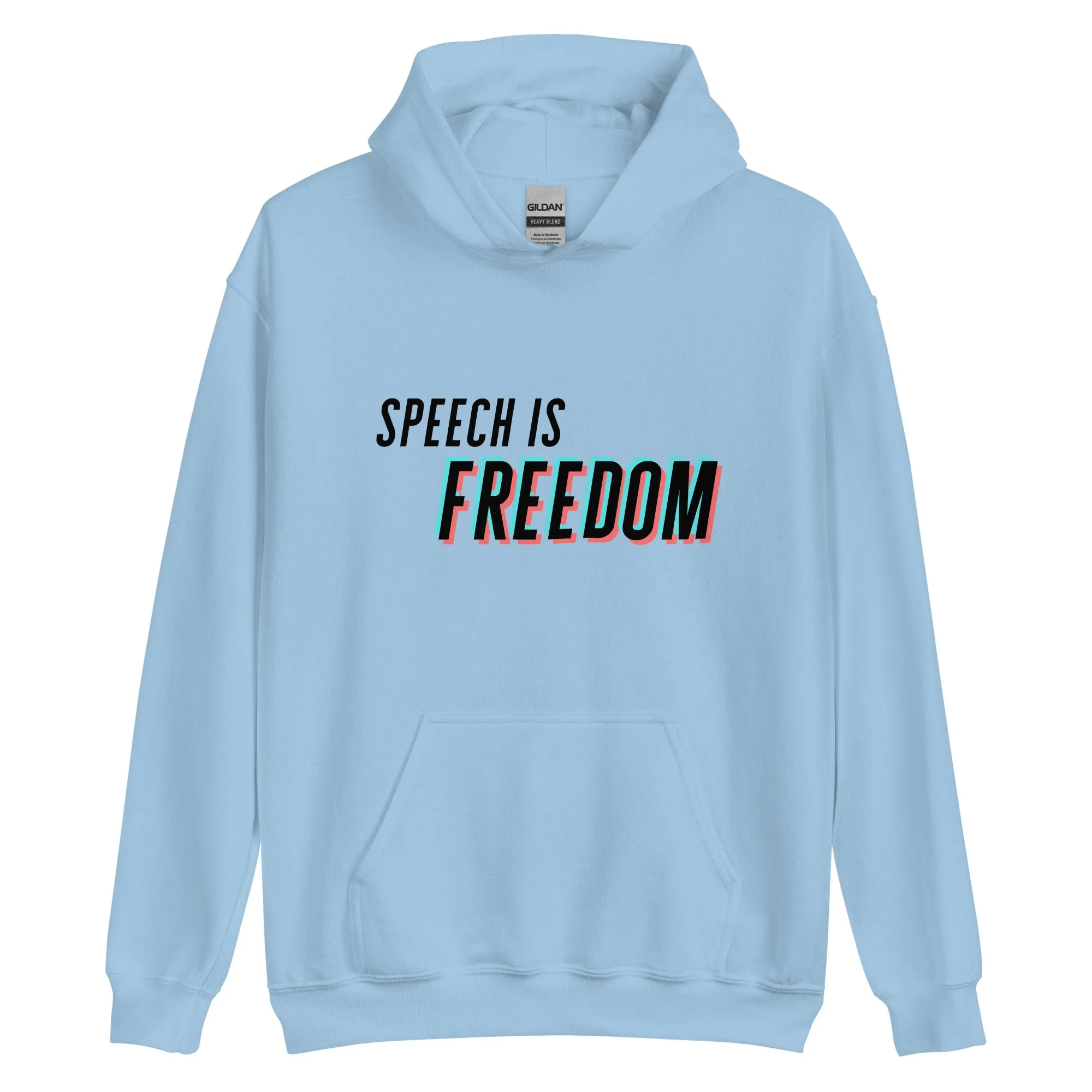 Hands Off My TikTok - Speech Is Freedom Unisex Hoodie