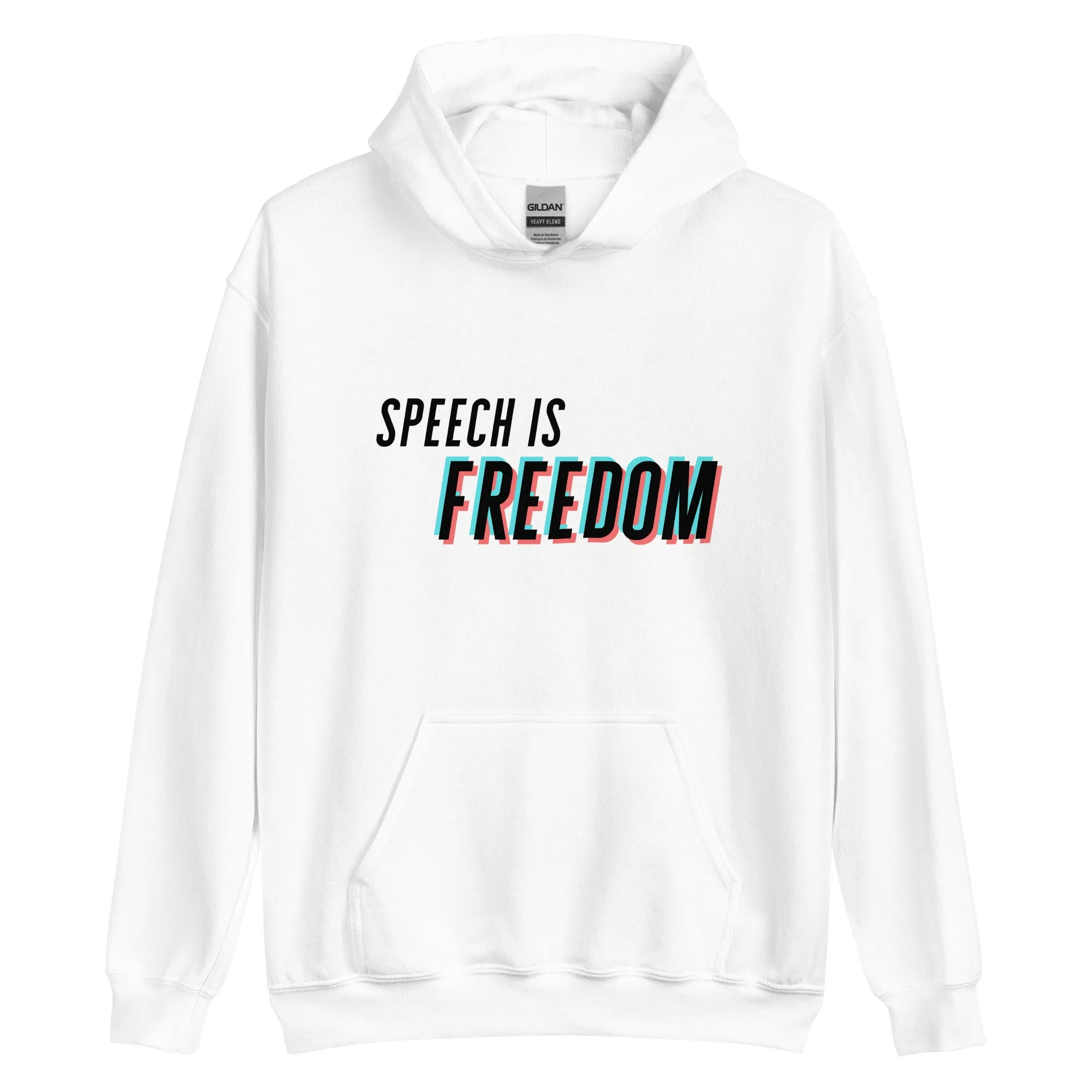 Hands Off My TikTok - Speech Is Freedom Unisex Hoodie