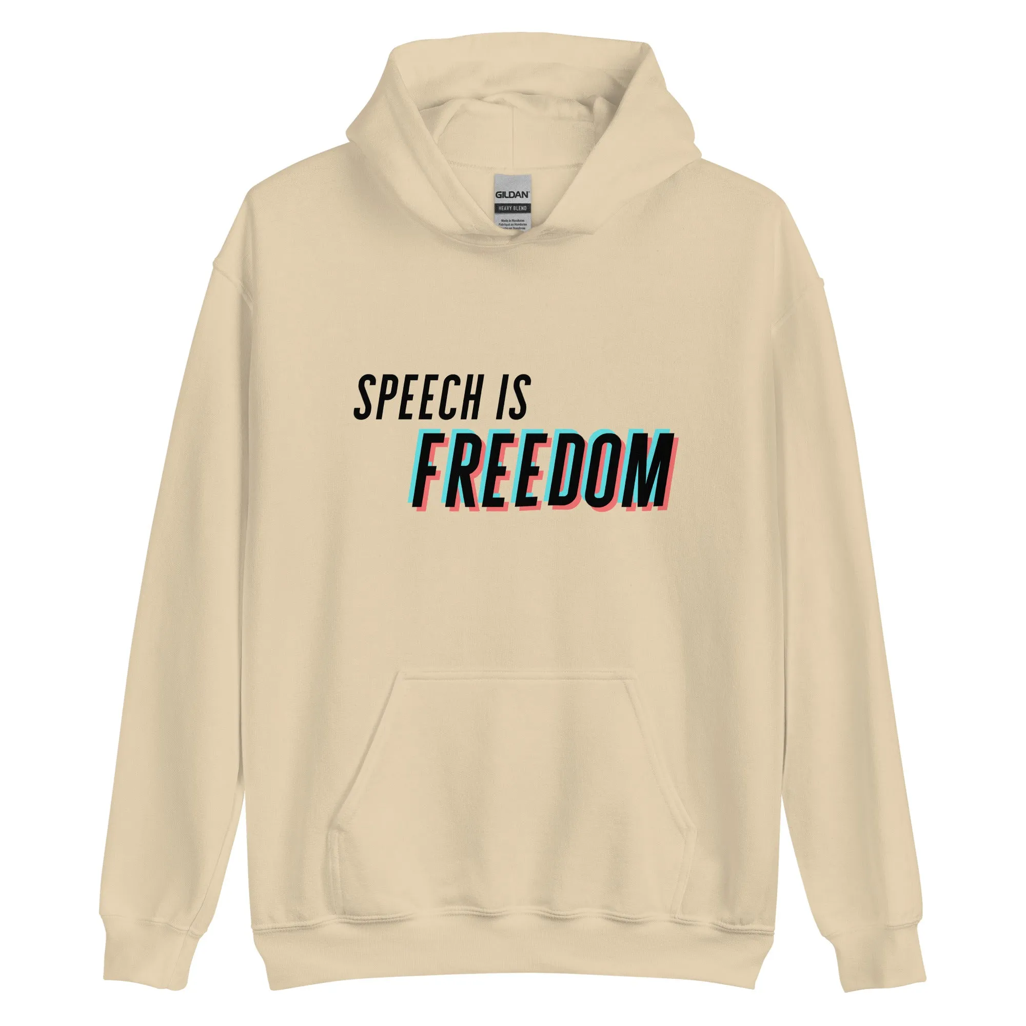 Hands Off My TikTok - Speech Is Freedom Unisex Hoodie