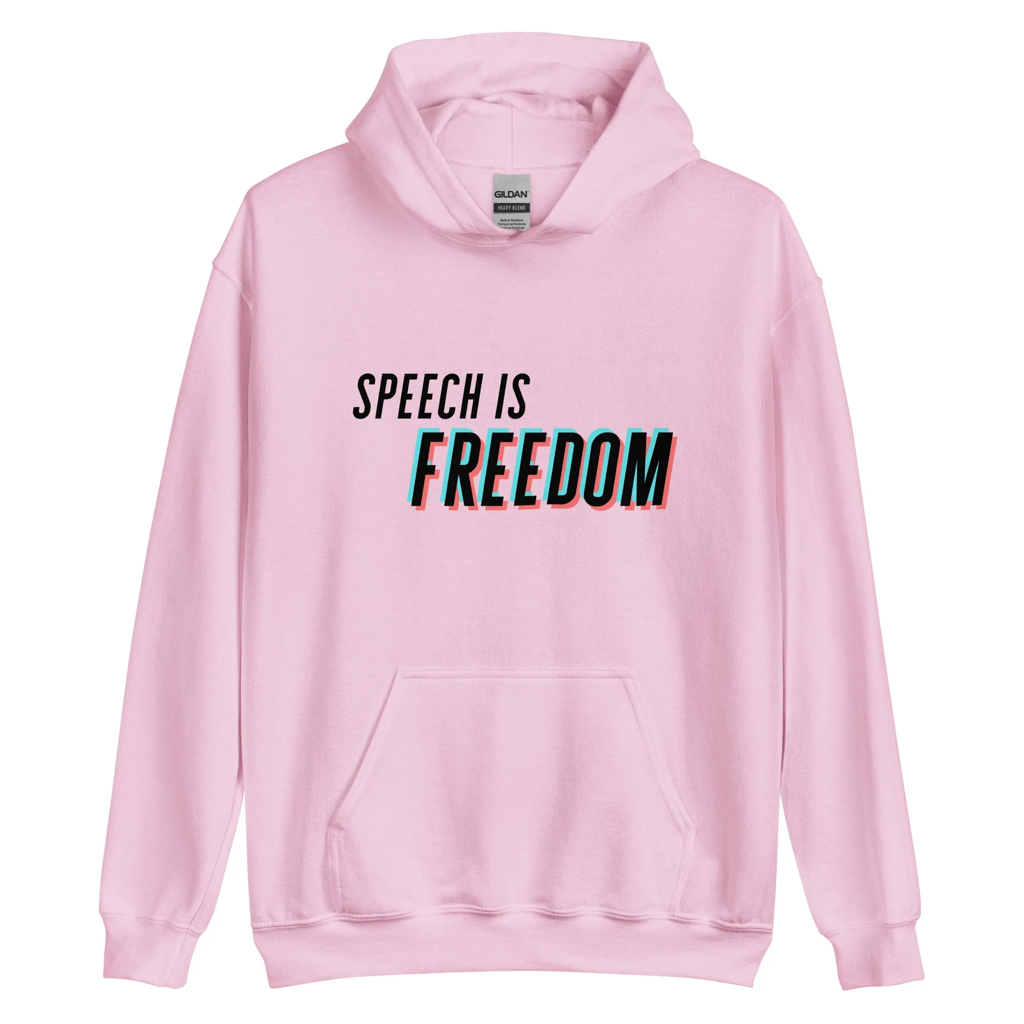 Hands Off My TikTok - Speech Is Freedom Unisex Hoodie