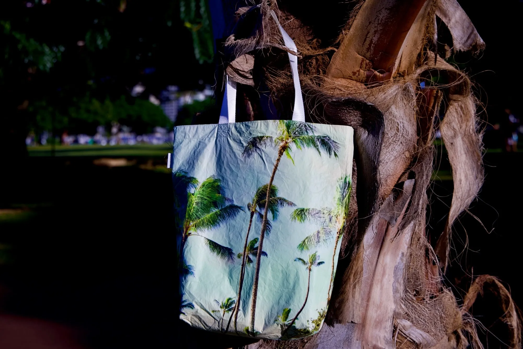 Hawaii Tote Coco Palms Ko Olina & Diagonal Leis (Reversible)