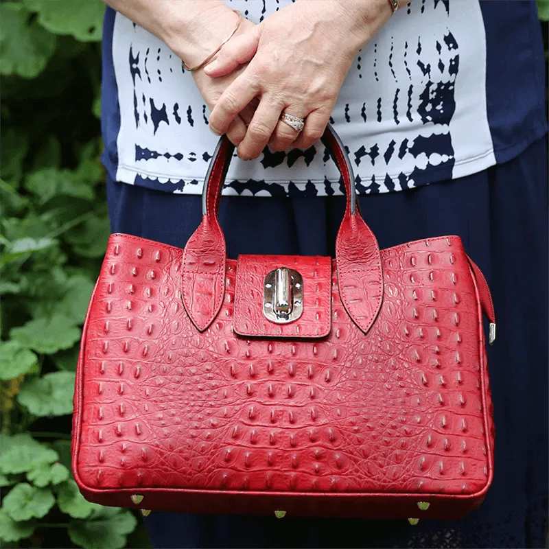 Lara Leather Tote Bag