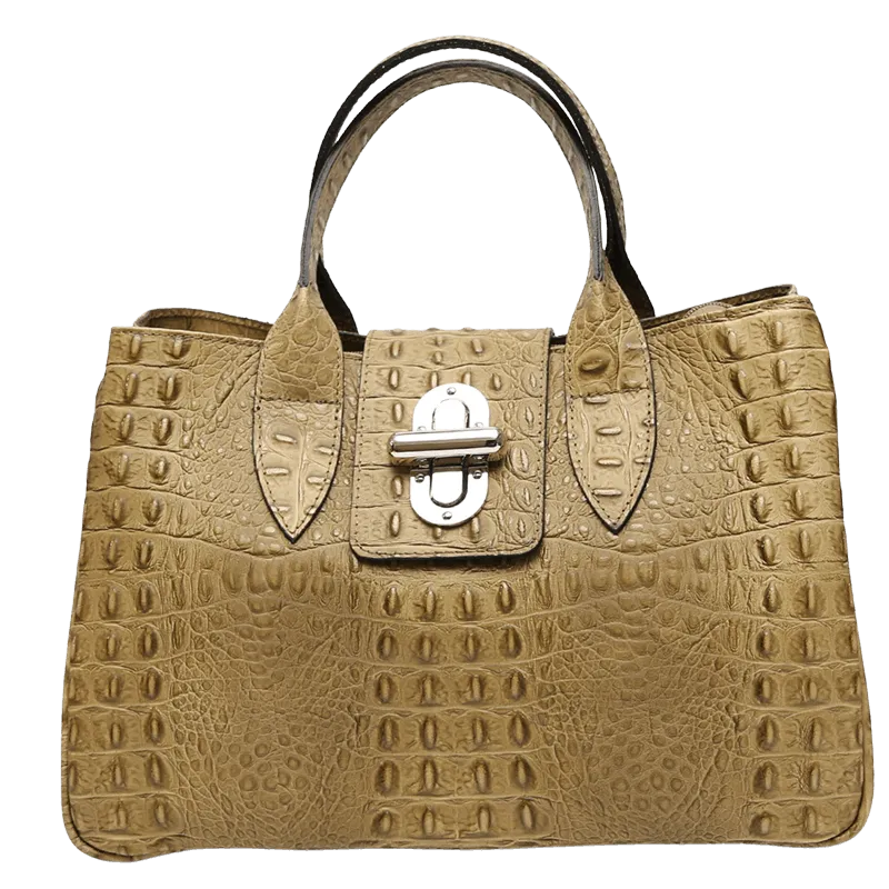 Lara Leather Tote Bag