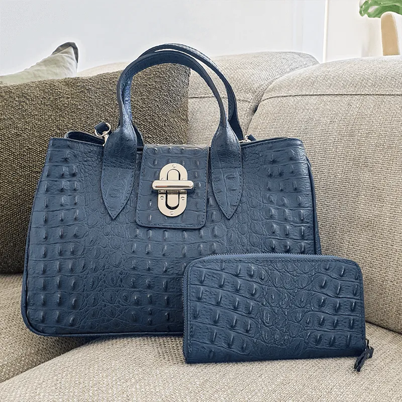 Lara Leather Tote Bag
