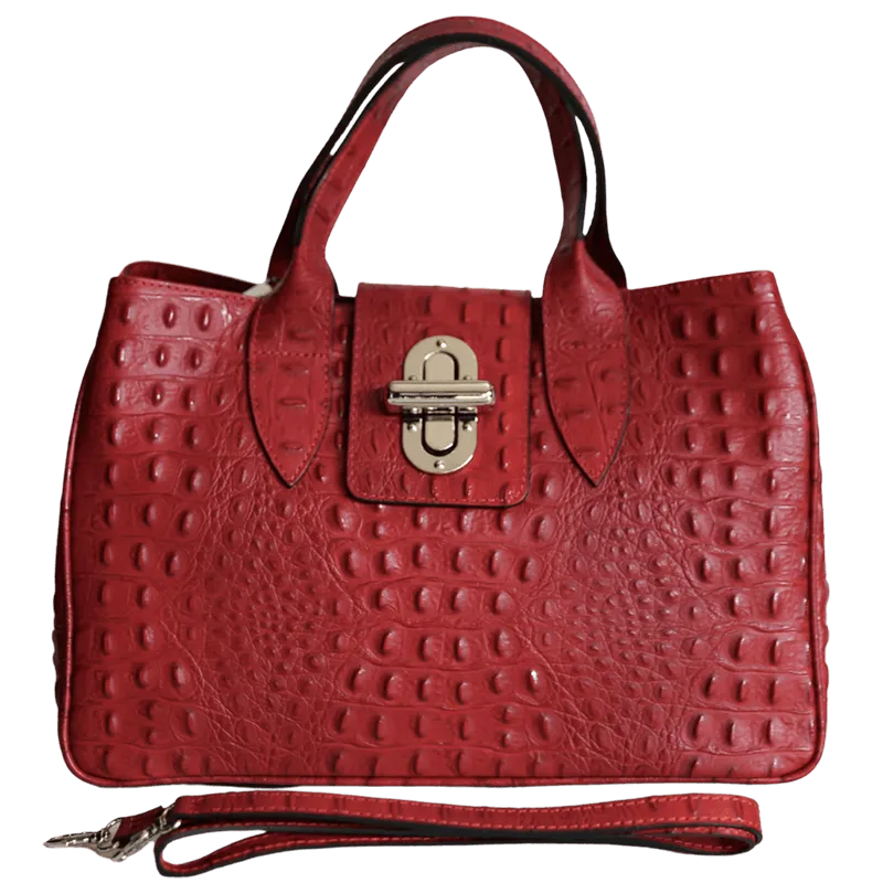 Lara Leather Tote Bag