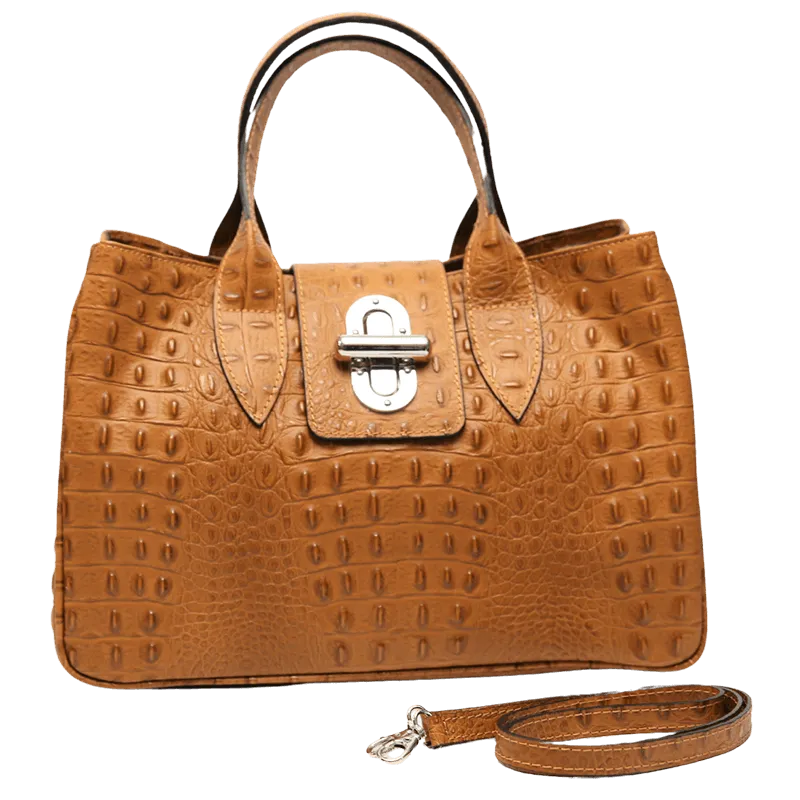 Lara Leather Tote Bag