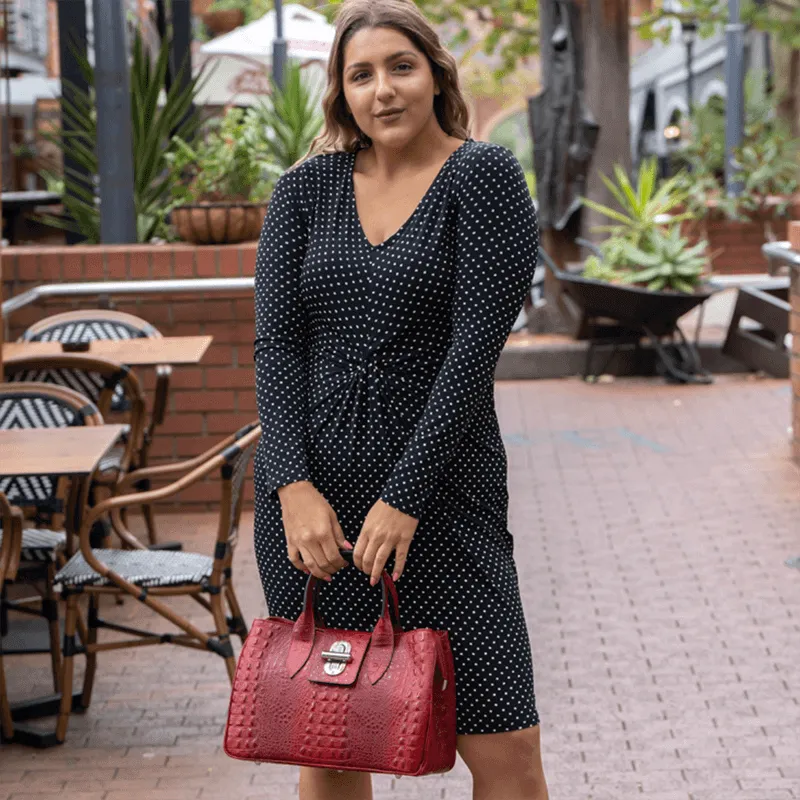 Lara Leather Tote Bag