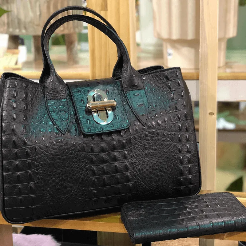 Lara Leather Tote Bag
