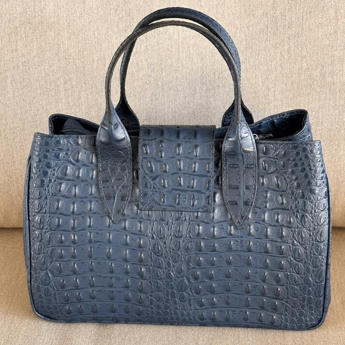 Lara Leather Tote Bag