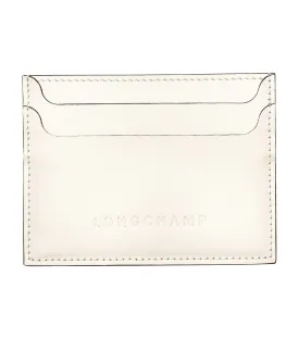 Le Foulonné Card Holder Ecru