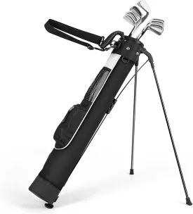 Lightweight for Golf Stand Bag with Strap and Stand, Easy to Carry and Durability Pitch n Putt for Golf Bag, with Golf Stand Bag for The Driving Range, Par 3 and Executive Courses,31.5Tall