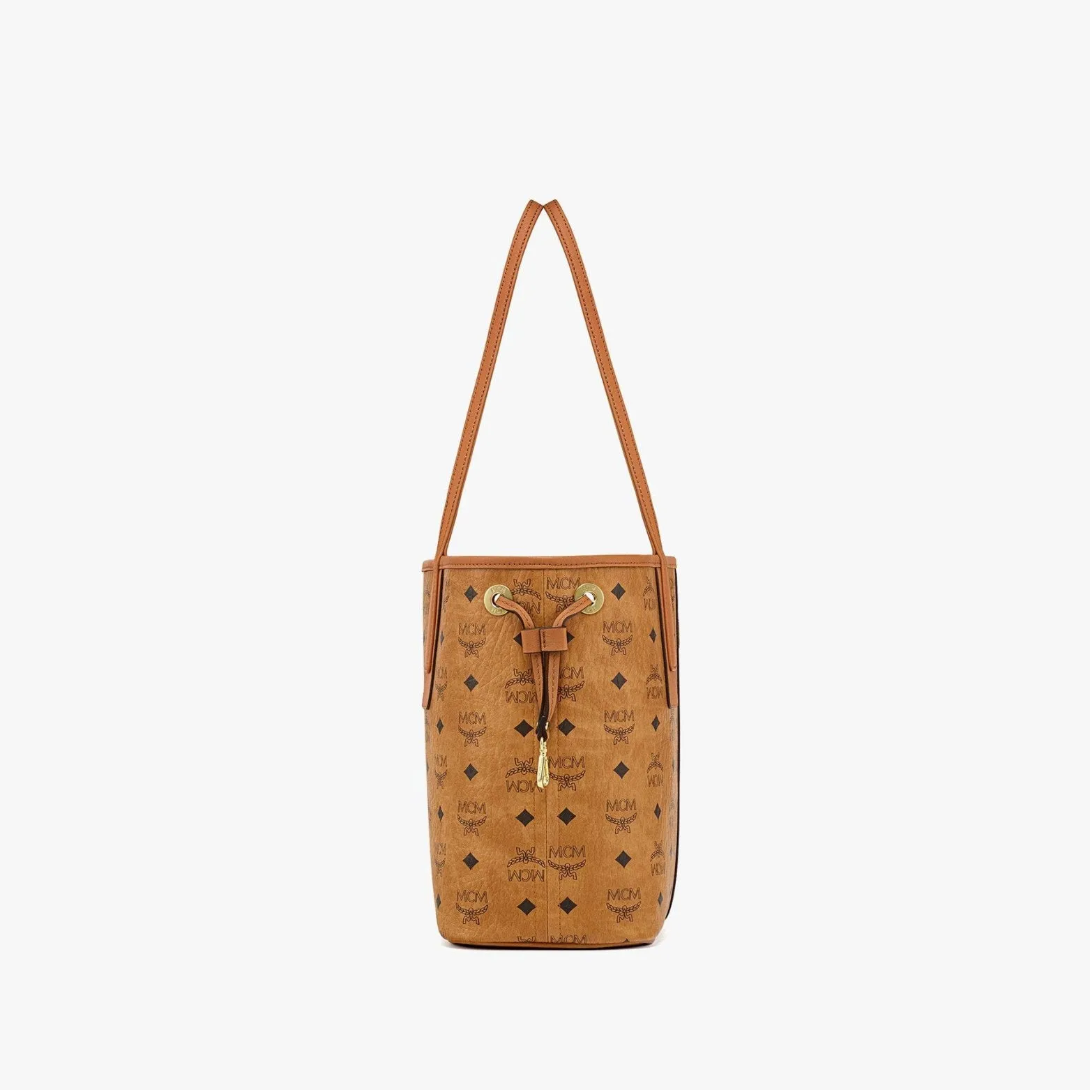 MCM Reversible Liz Shopper in Visetos - Small
