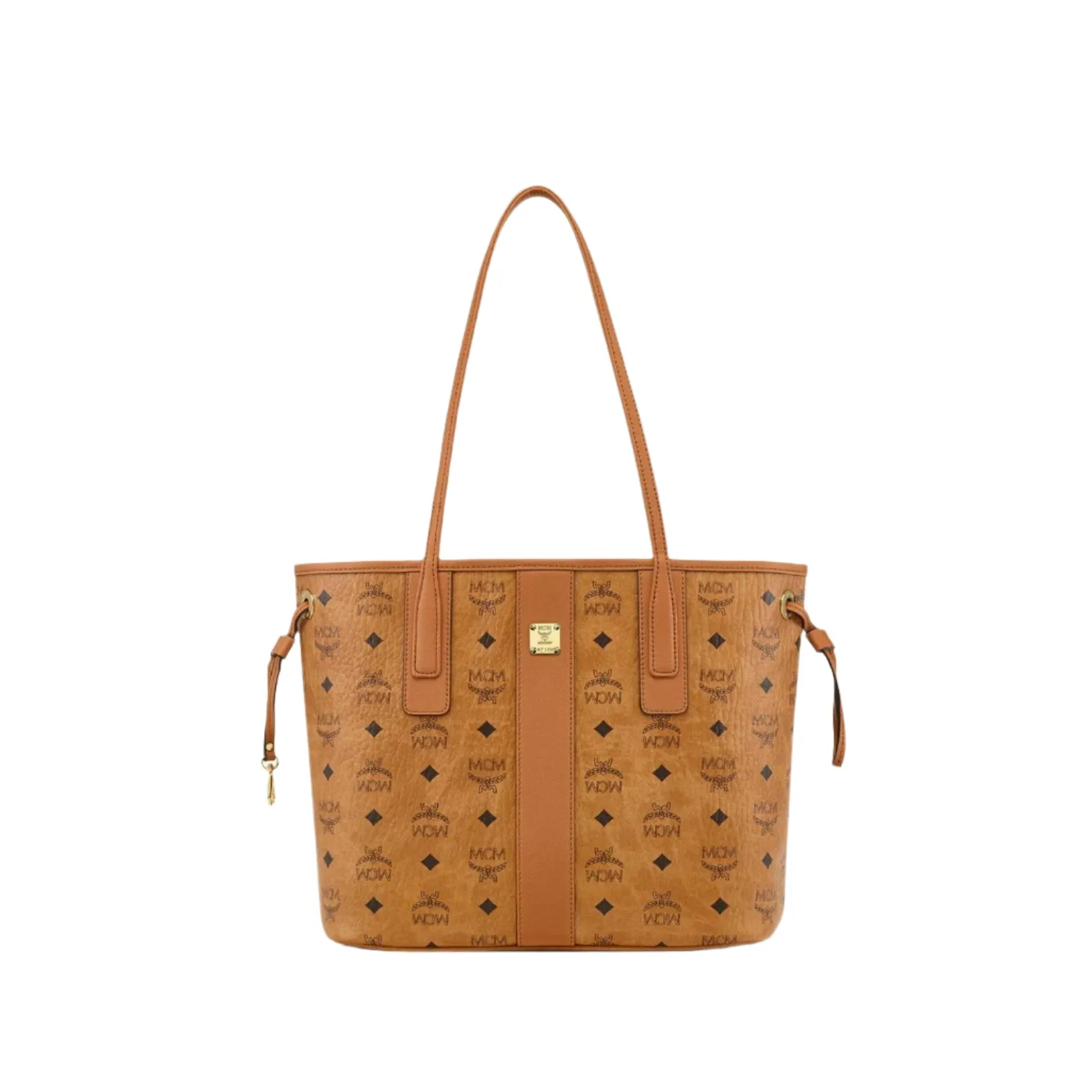 MCM Reversible Liz Shopper in Visetos - Small