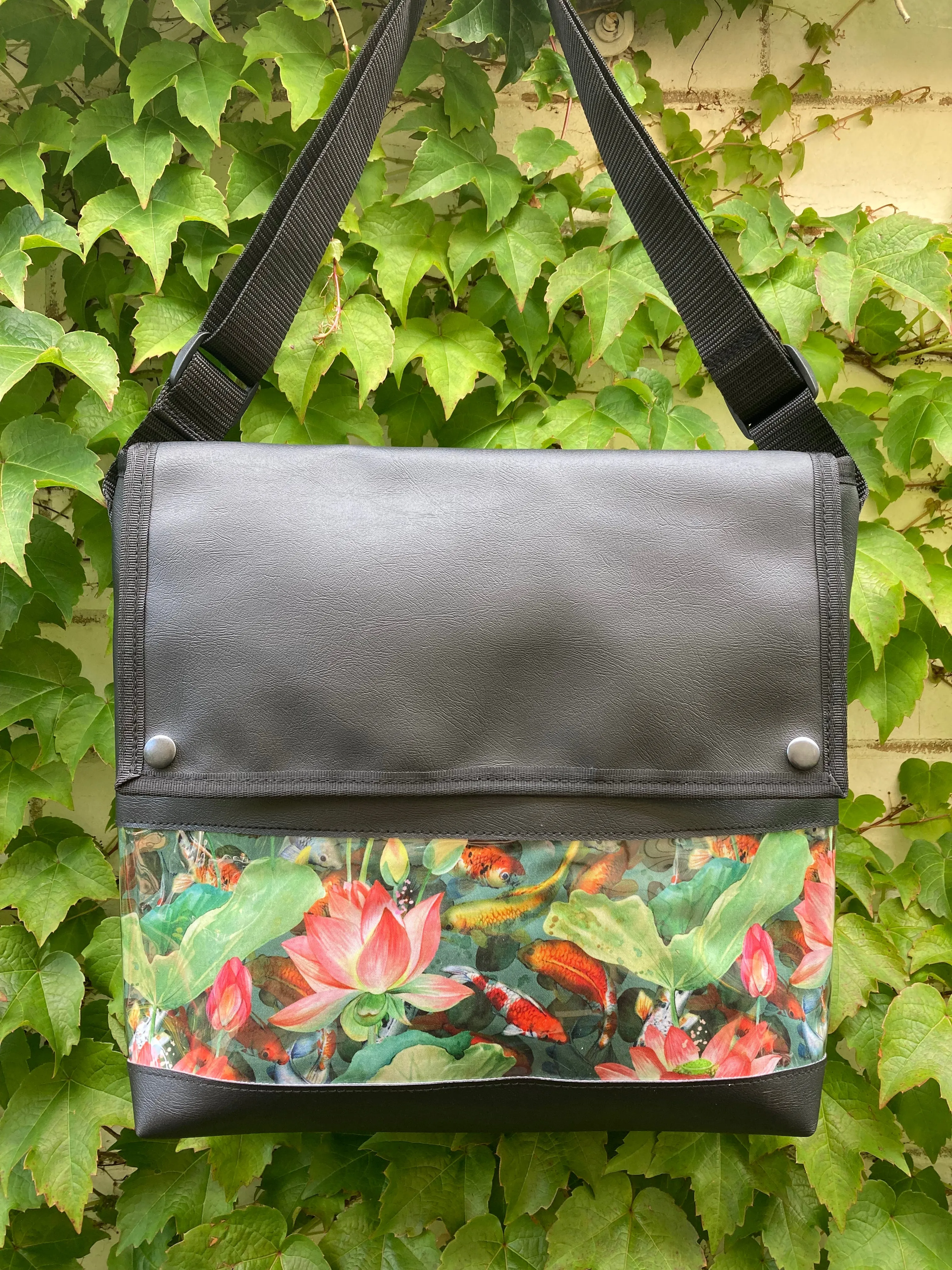 Messenger Bag - Fish Pond