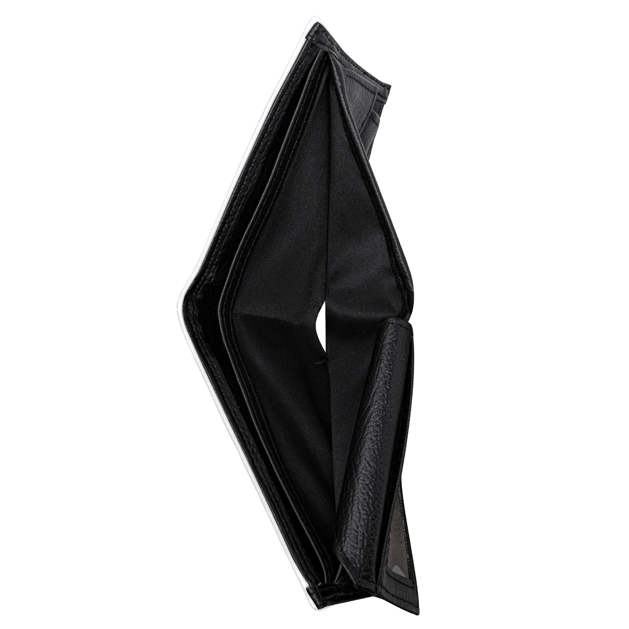 Mid Mod Mens Minimalist Bauhaus Designed Folded Wallet