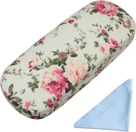 PERFECTSIGHT Hard Shell Eyeglasses Case, Kawaii Protective Glasses Case for Kids, Cute Eyeglass Case for Women Men Girls