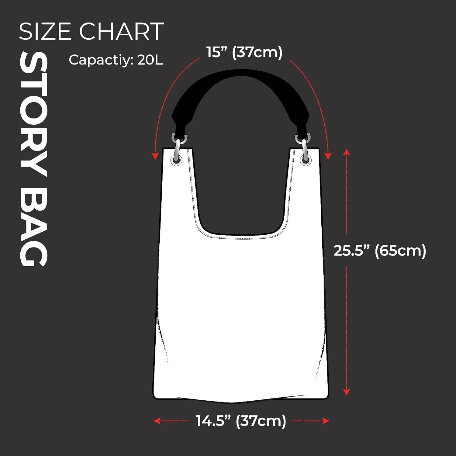 Shopping Bag with Removable Straps | Elegant Tote For Daily Use, Casual Outings