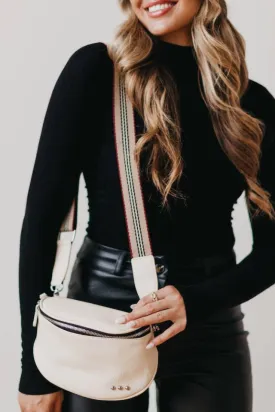 Sutton Crossbody Sling Bag (Cream)