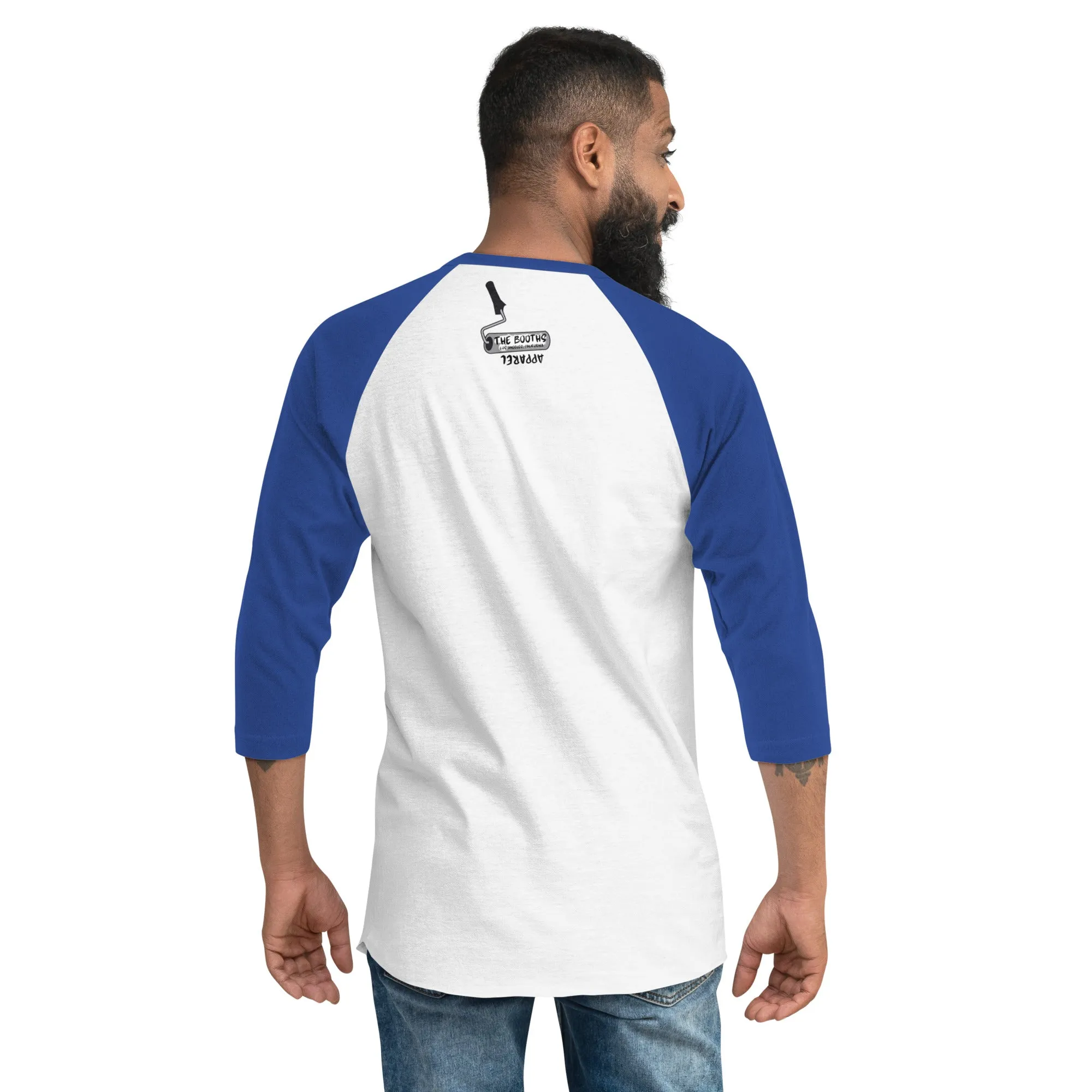 Think before you speak Think before you act. 3/4 sleeve raglan shirt