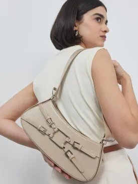 Tina Baugette Bag Beige