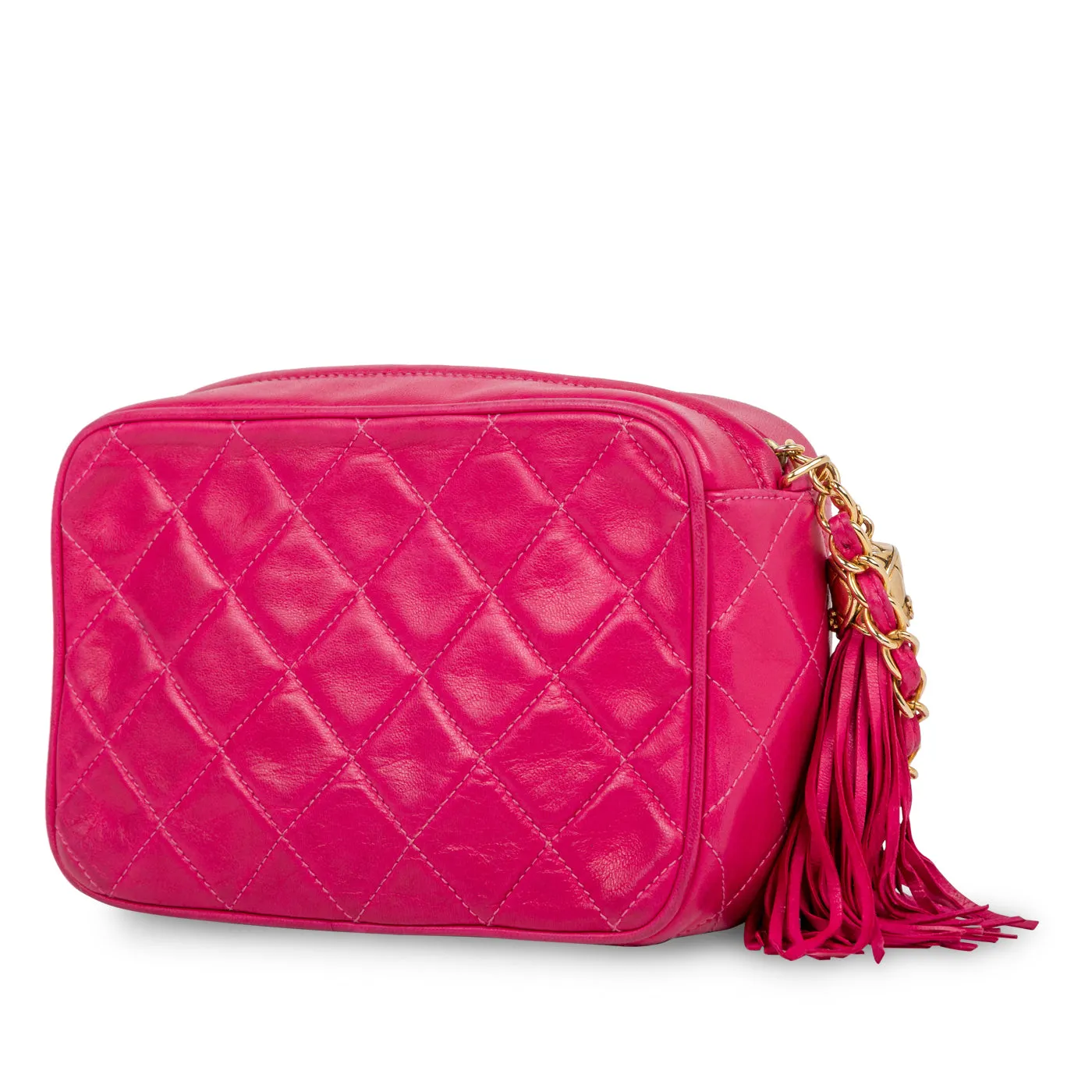 Vintage Lambskin Tassel Bag